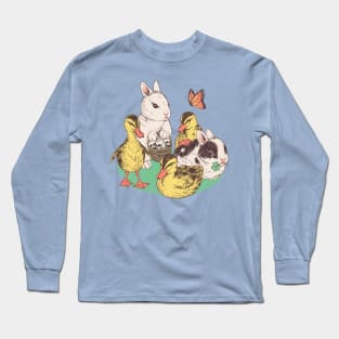 Bunnies and Duckies Long Sleeve T-Shirt